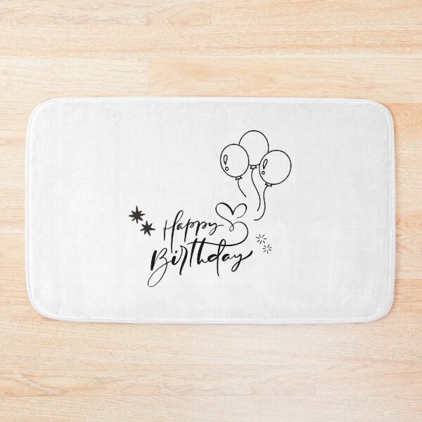 Item preview, Happy Birthday and Balloons designed and sold by Kingkham-Design.