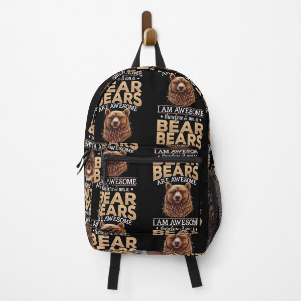 Item preview, Brown Bear Animals Bears Are Awesome designed and sold by GiggleStudio.