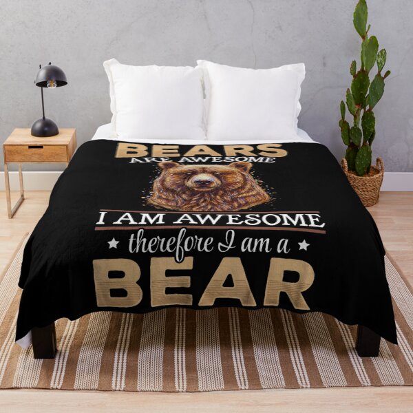 Item preview, Brown Bear Animals Bears Are Awesome designed and sold by GiggleStudio.