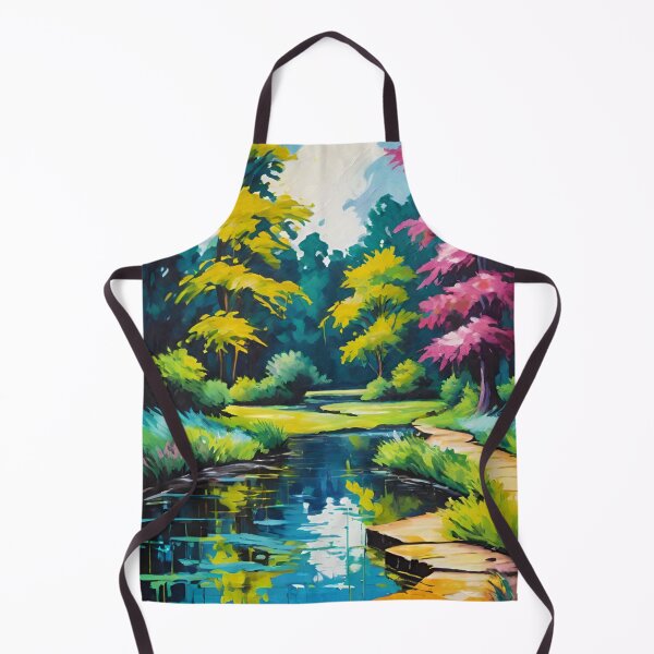 Item preview, landscape, forest, mountains, autumn, designed and sold by DonnaBlankaArt.