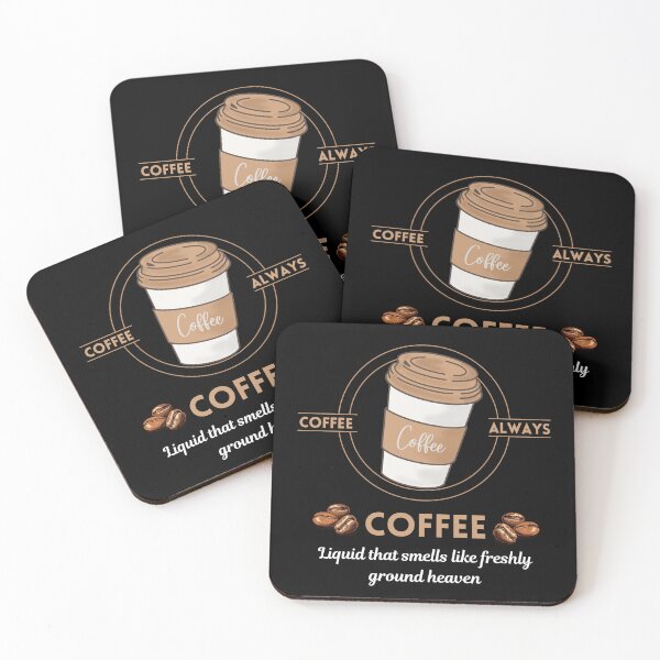 Item preview, Coffee - the liquid that smells like freshly ground heaven designed and sold by yoyola999.