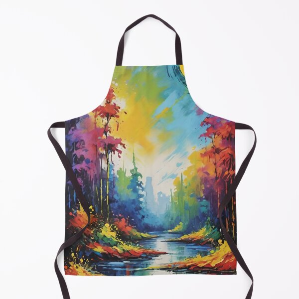 Item preview, landscape, forest, mountains, autumn, designed and sold by DonnaBlankaArt.