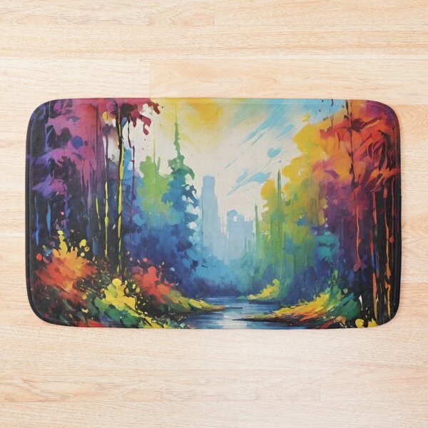 Item preview, landscape, forest, mountains, autumn, designed and sold by DonnaBlankaArt.