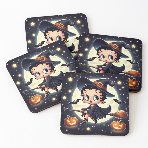 Item preview, Betty Boop - Charming Halloween Witch - Vintage Magic designed and sold by Venta Mix  JellycientArt.
