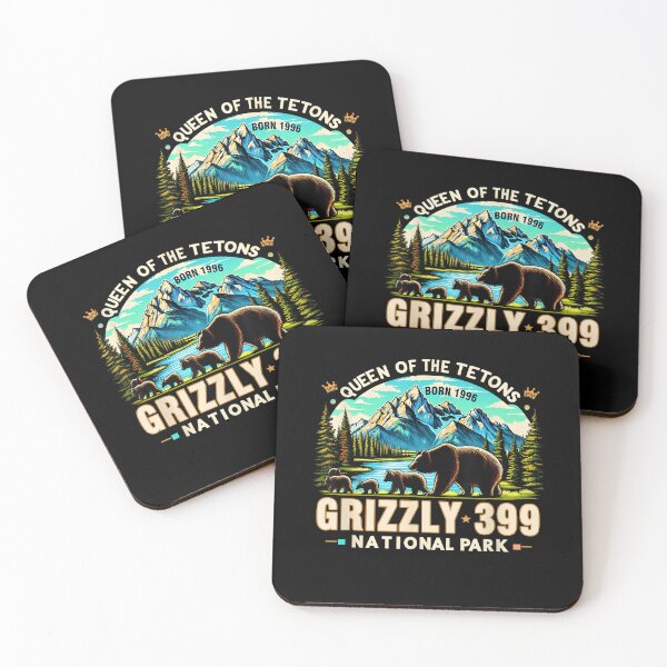 Item preview, Queen Of The Bear Vintage National Park designed and sold by GiggleStudio.
