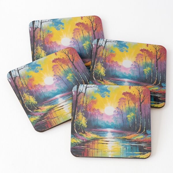 Item preview, landscape, forest, mountains, autumn, designed and sold by DonnaBlankaArt.