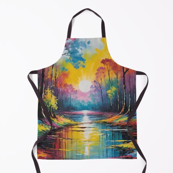 Item preview, landscape, forest, mountains, autumn, designed and sold by DonnaBlankaArt.