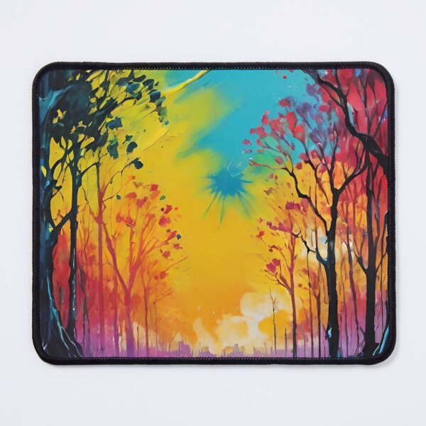 Item preview, landscape, forest, mountains, autumn, designed and sold by DonnaBlankaArt.