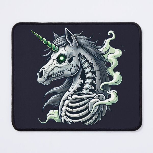 Item preview, Zombie Unicorn - Ghostly Nightmare Sticker designed and sold by ColorStudioArt.
