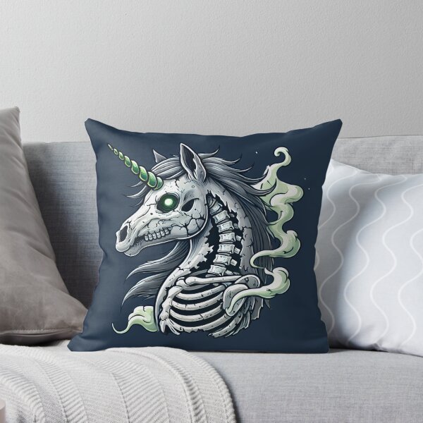 Item preview, Zombie Unicorn - Ghostly Nightmare Sticker  designed and sold by ColorStudioArt.