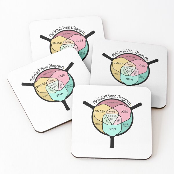 Item preview, Pickleball Venn Diagram designed and sold by maho9.