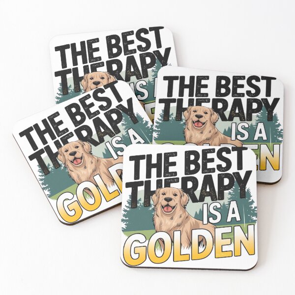 Item preview, Golden Retrievers: The Best Therapy Companions designed and sold by ARTReMi.