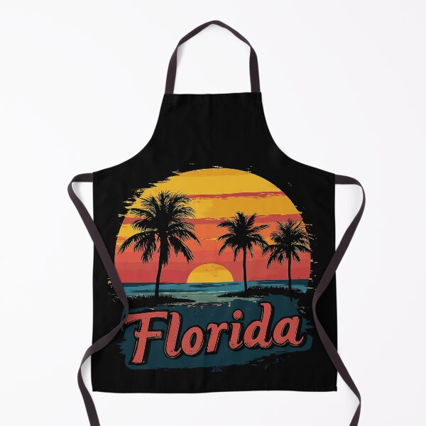 Item preview, Vibrant Florida Sunset Graphic Print Tee for Beach Lovers designed and sold by ThreadQuirk.