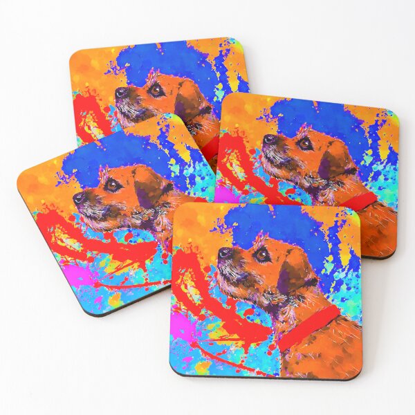 Item preview, Border Terrier (digital painting) designed and sold by shrolts.