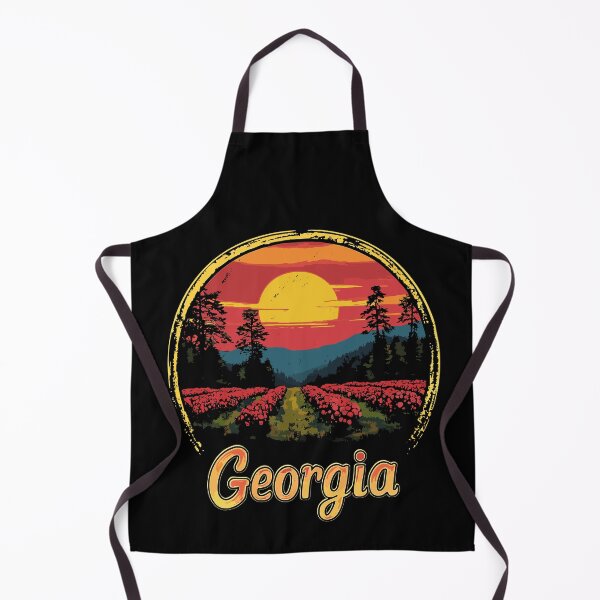 Item preview, Beautiful Georgia Landscape With Sunset Graphic Printed Shirt designed and sold by ThreadQuirk.