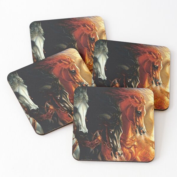Item preview, 4 Horses Of The Apocalypse  designed and sold by granetamilen.