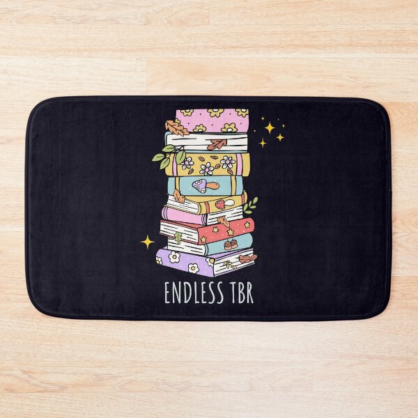 Item preview, Endless TBR Bookish Aesthetics Cute Book Stack Book Girlie designed and sold by BookishSerena.