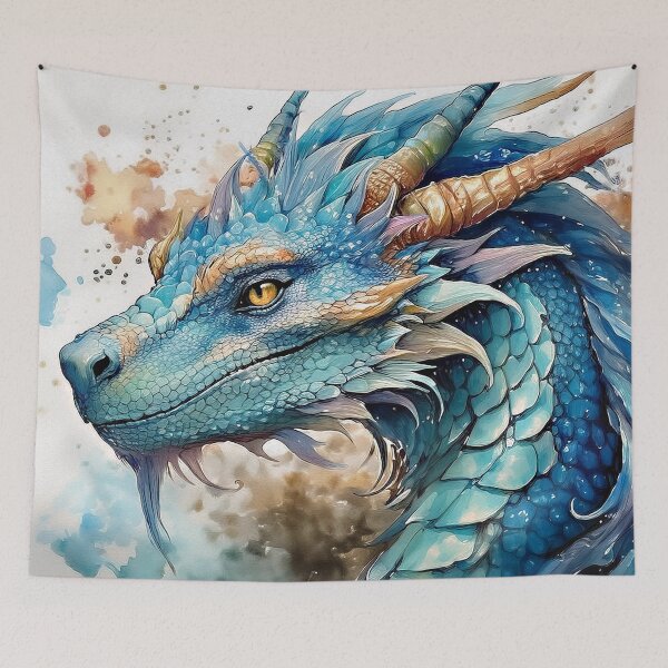 Item preview, Elegant Dragon Portrait designed and sold by CharlieMakes.