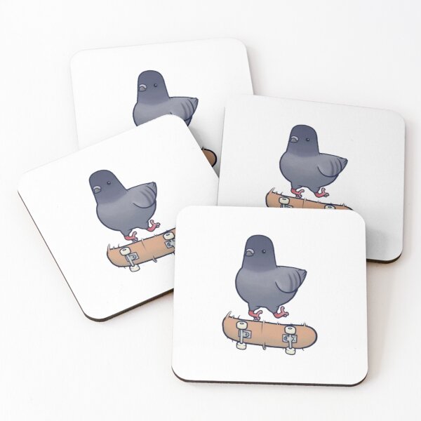Item preview, Cool dove on a skateboard designed and sold by Mara's designs.