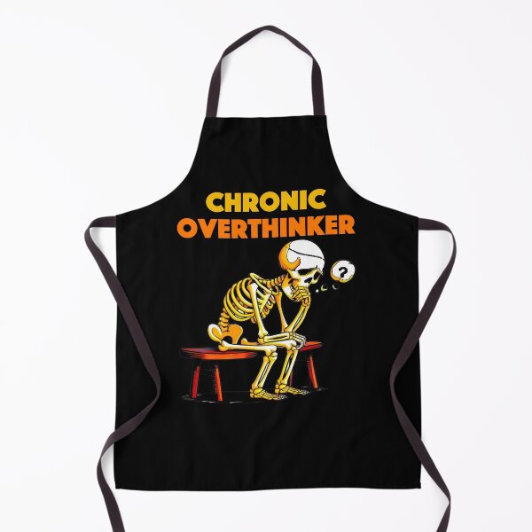 Item preview, Funny 'Chronic Overthinker' Unisex Tee designed and sold by CrafteeTrends.