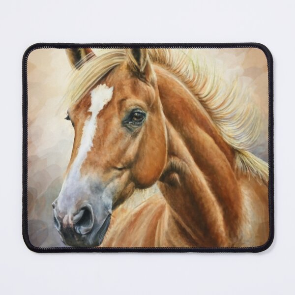 Item preview, Lovely Haflinger Horse Portrait Design for Horse Lovers designed and sold by SwanAndStone.
