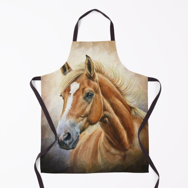Item preview, Lovely Haflinger Horse Portrait Design for Horse Lovers designed and sold by SwanAndStone.