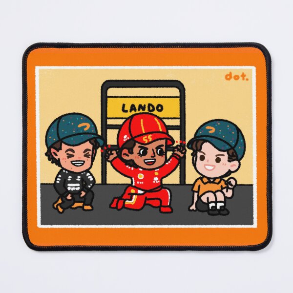 Item preview, Carlos Sainz with McLaren Family designed and sold by ourhappyface.