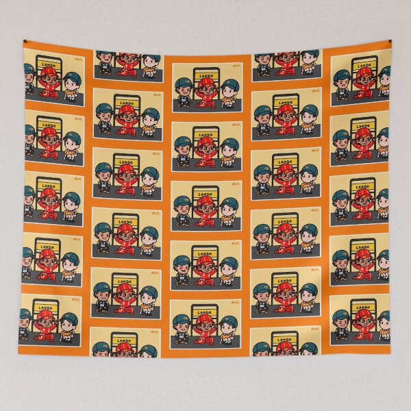 Item preview, Carlos Sainz with McLaren Family designed and sold by ourhappyface.