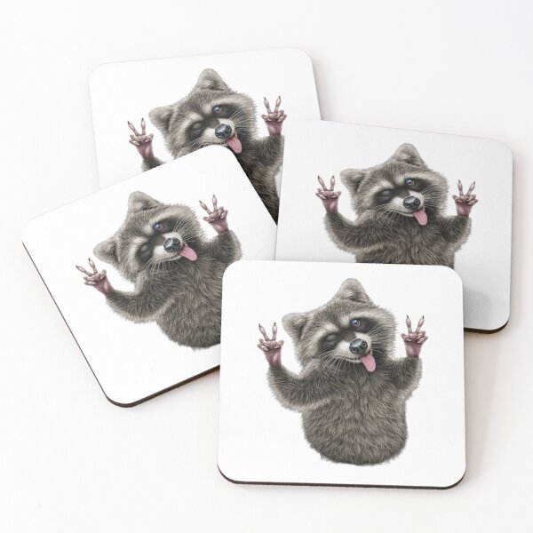 Item preview, Cool raccoon  designed and sold by Mara's designs.