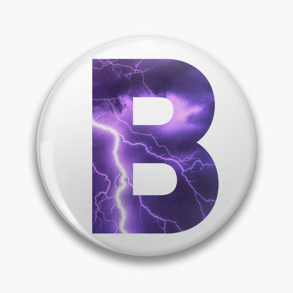 Item preview, The Letter B Lightning designed and sold by smiledeer78.