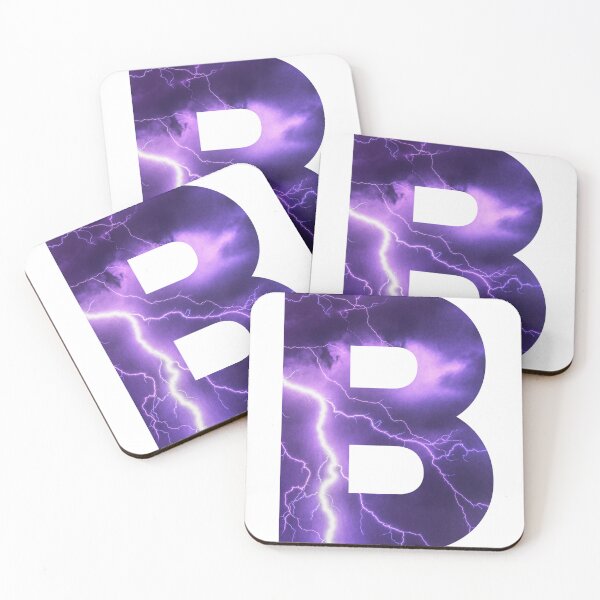 Item preview, The Letter B Lightning designed and sold by smiledeer78.