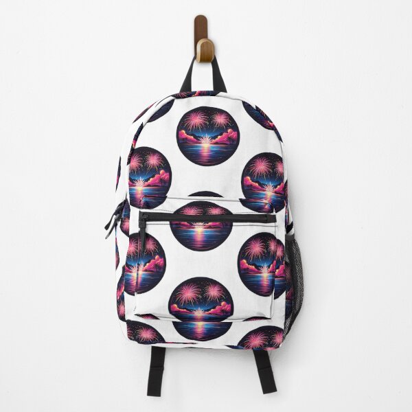 Item preview, Purple Fireworks Show at Dawn in Hawaii designed and sold by NautiChic.