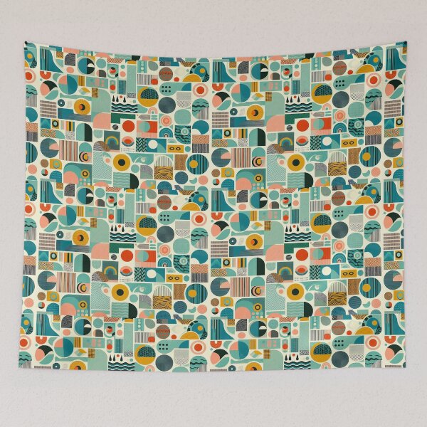 Item preview, Multi-shape puzzle (colorful) designed and sold by lKurolAkiral.