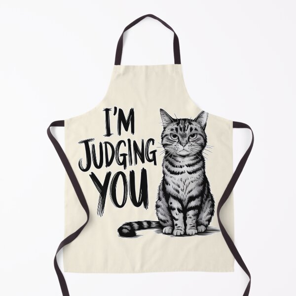 Item preview, I'm Judging You Cat Illustration designed and sold by Dream-Fab.