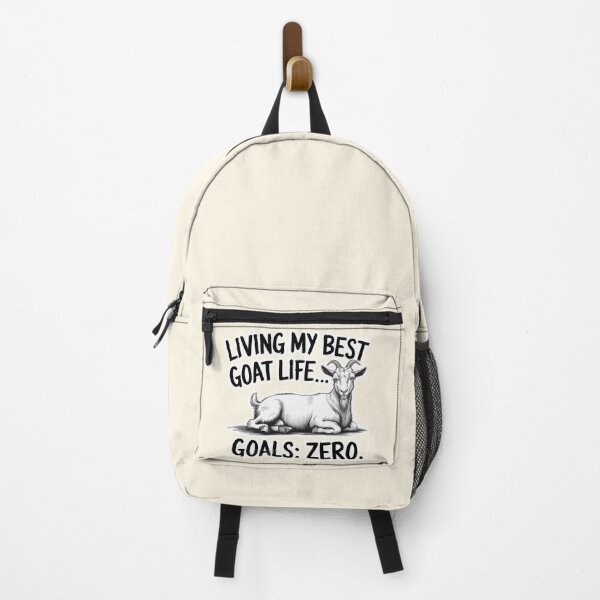 Item preview, Living My Best Goat Life Goals Zero designed and sold by Dream-Fab.