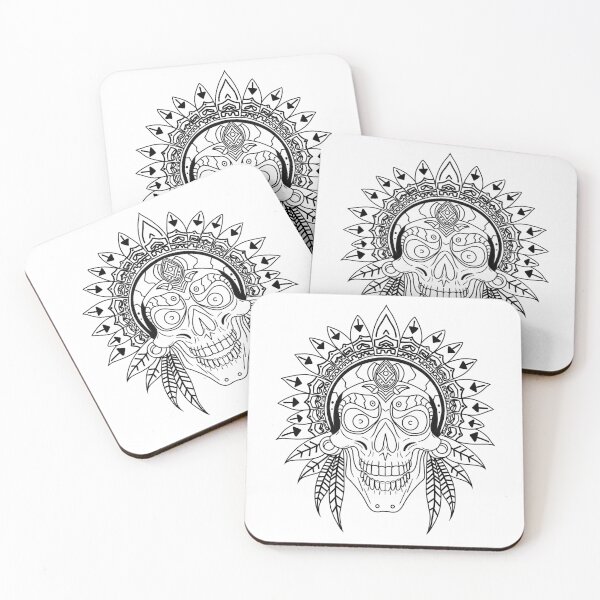 Item preview, Ancient gods (black) designed and sold by TikiDrawings.