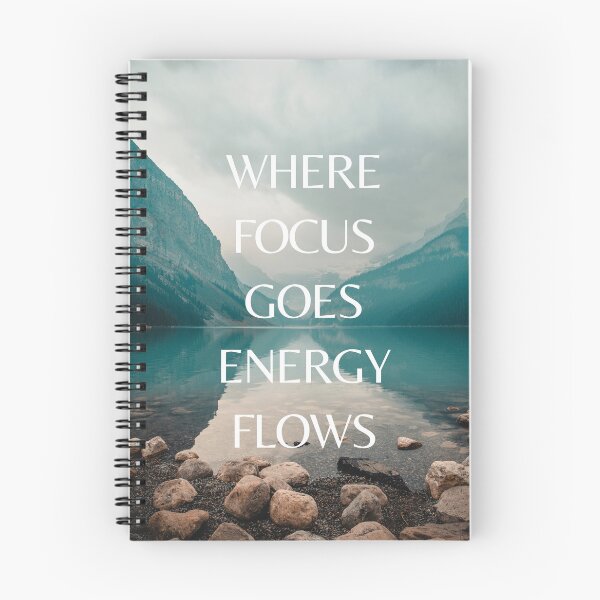 Item preview, Where Focus Goes Energy Flows designed and sold by TheTenPrints.