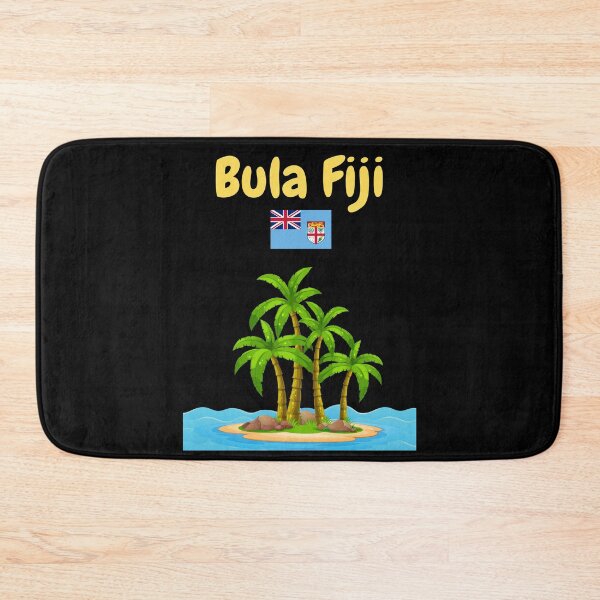 Item preview, Fiji souvenir Palm tree tropical islands vacation Fijian Flag  designed and sold by Artstastic.