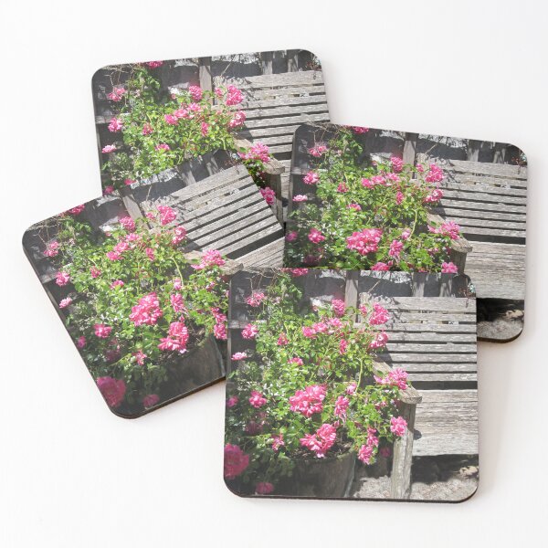 Item preview, Garden Bench With Roses designed and sold by lezvee.
