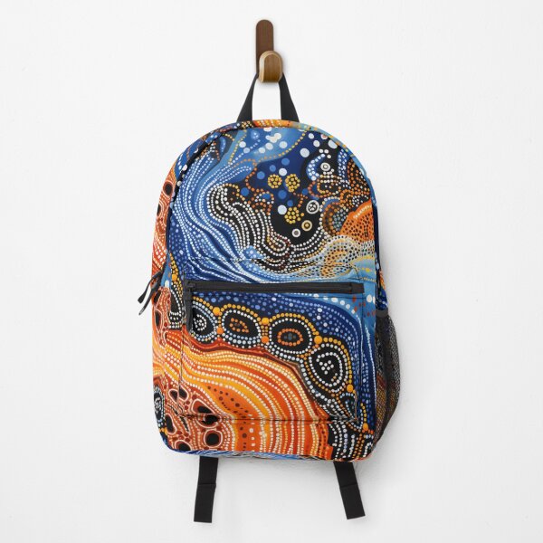 Item preview, Aboriginal Inspired Dot Art - With Lava And Water designed and sold by GrinGalore.