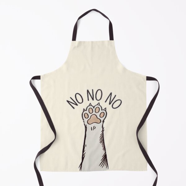 Item preview, No No No Cat Paw Funny Illustration designed and sold by Dream-Fab.