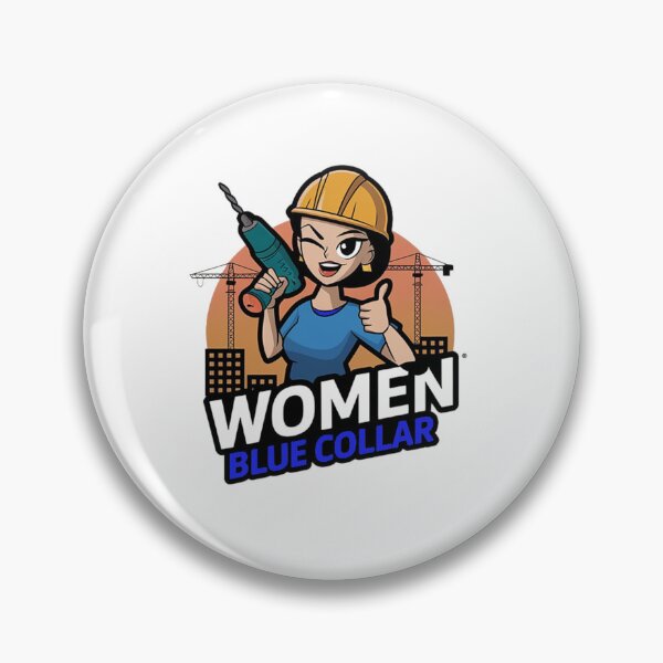 Item preview, Women Blue Collar, builder woman. designed and sold by Tomasz  Siennicki.