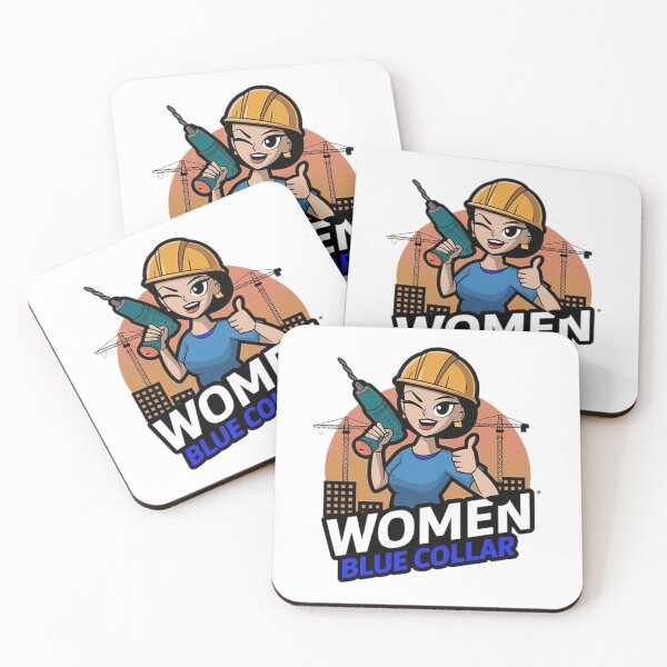 Item preview, Women Blue Collar, builder woman. designed and sold by Tomasz  Siennicki.