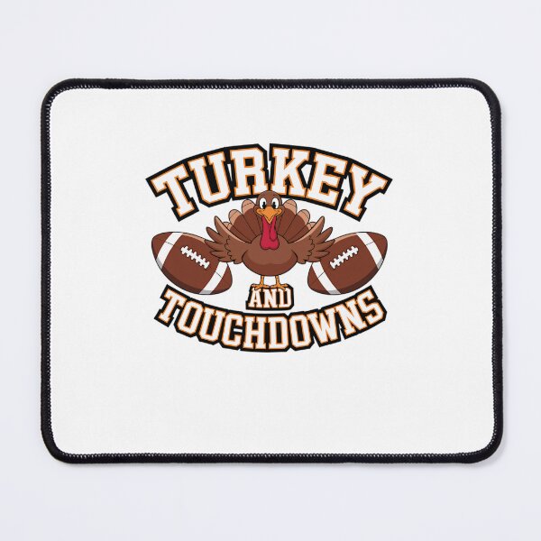 Item preview, Happy Thanksgiving And Touchdowns Football designed and sold by Arfurneauxt.