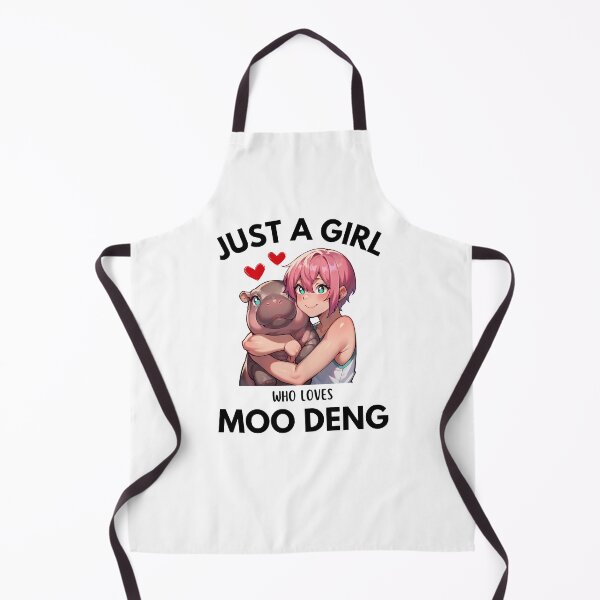 Item preview, Just a Girl Who Loves Moo Deng Design designed and sold by andasanc14.