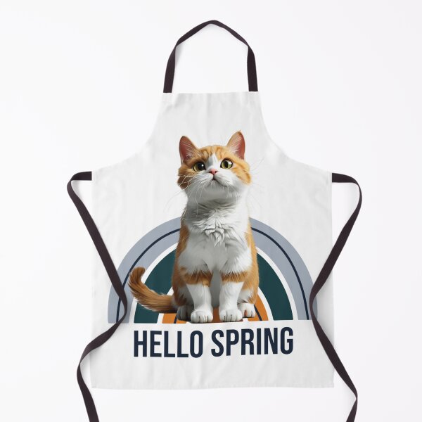 Item preview, Hello spring cat, lonely cat, Cat mom, Cat lover, Animal lover, Cat dad designed and sold by WorlDigitalArts.