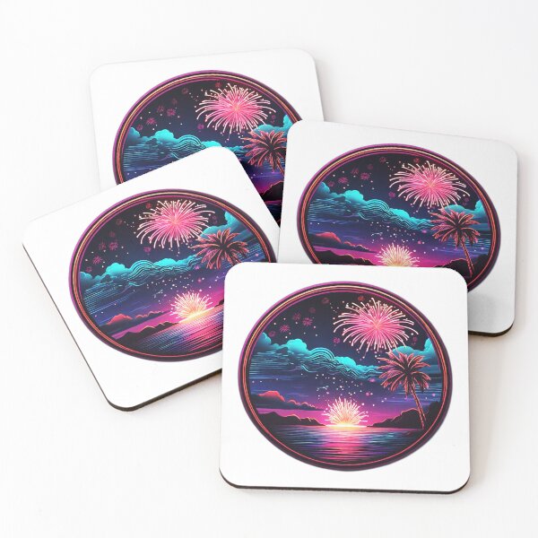 Item preview, Summertime Fireworks Show at Dawn in Hawaii by The Ocean designed and sold by NautiChic.