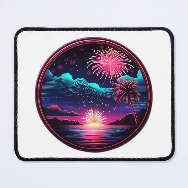 Item preview, Summertime Fireworks Show at Dawn in Hawaii by The Ocean designed and sold by NautiChic.