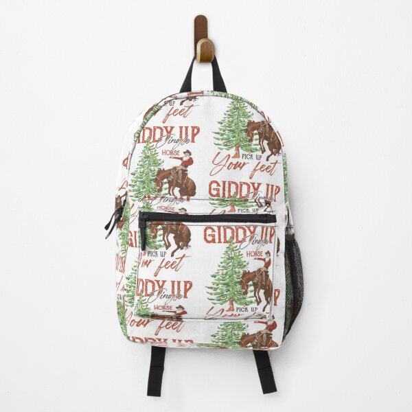 Item preview, Giddy Up Jingle Horse Pick Up Your Feet Cowboy Santa Xmas designed and sold by NetlandWewerka.