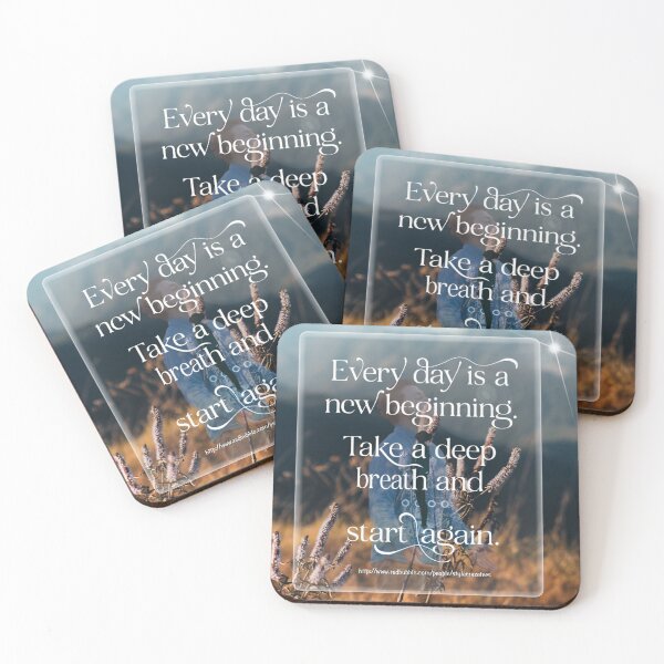 Item preview, Fresh Start Every Day - Motivational designed and sold by StyleCrazeTees.